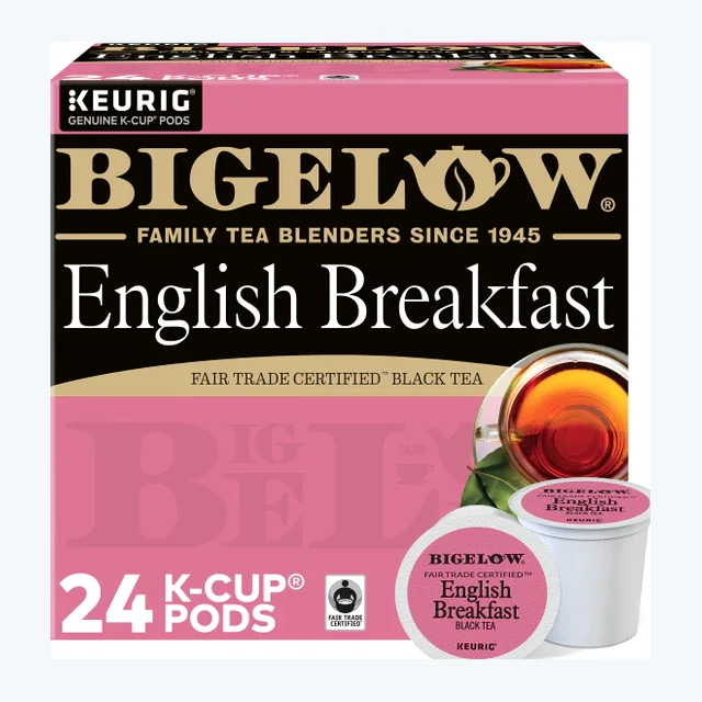 Bigelow English Breakfast Tea K-Cups – 24 Count