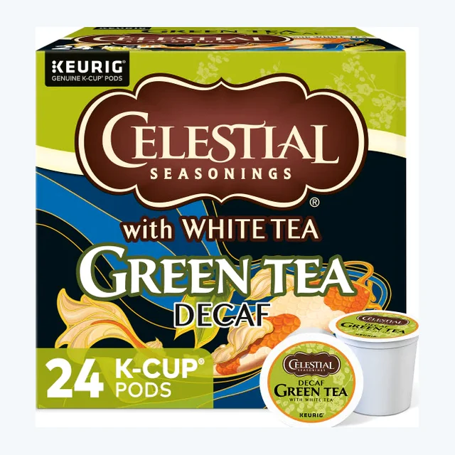Celestial Seasonings DECAF Green Tea K-Cups – 24 Count