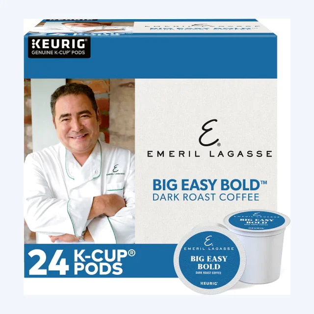 Emeril's Big Easy Bold K-Cups, Dark Roast – 24 Count