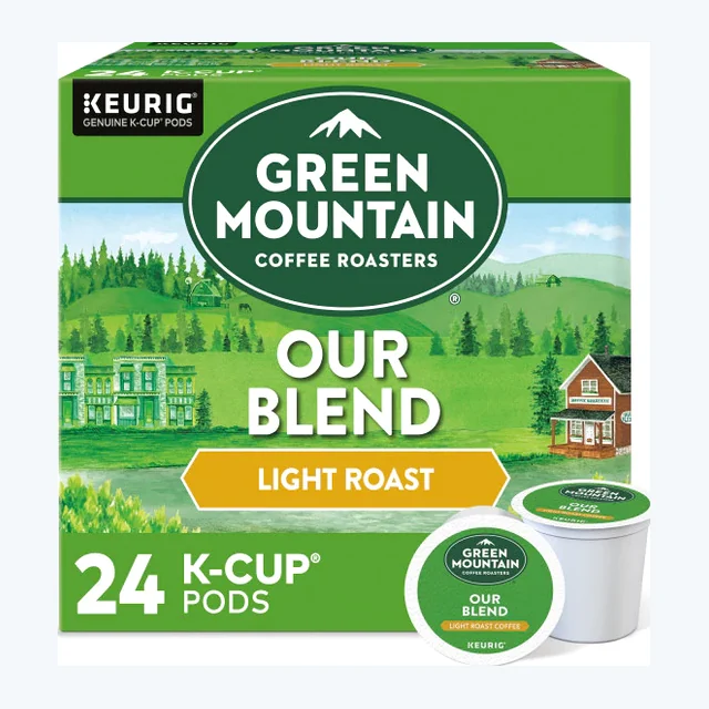 Green Mountain Our Blend K-Cups, Mild Light Roast – 24 Count