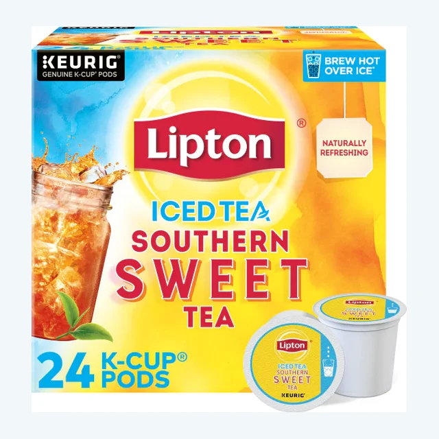Lipton Sweet Iced Tea K-Cups – 24 Count