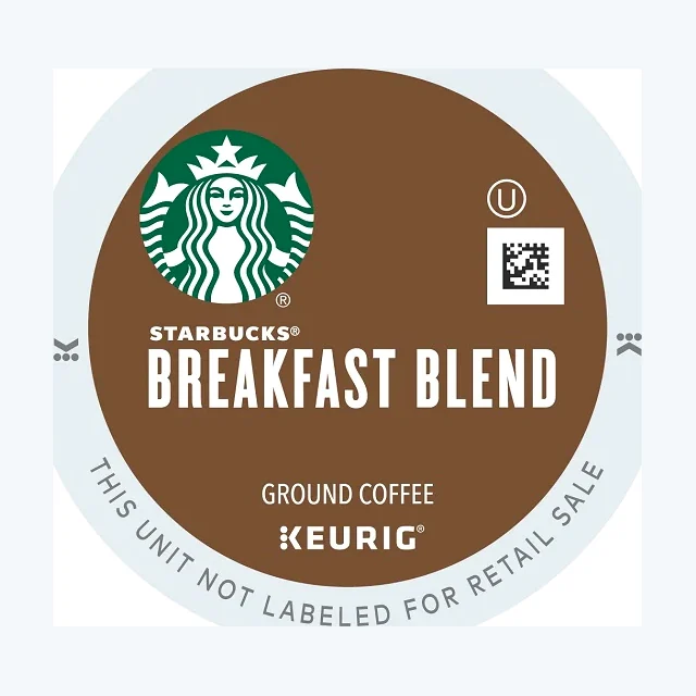 Starbucks Breakfast Blend K-Cups, Medium Roast – 24 Count