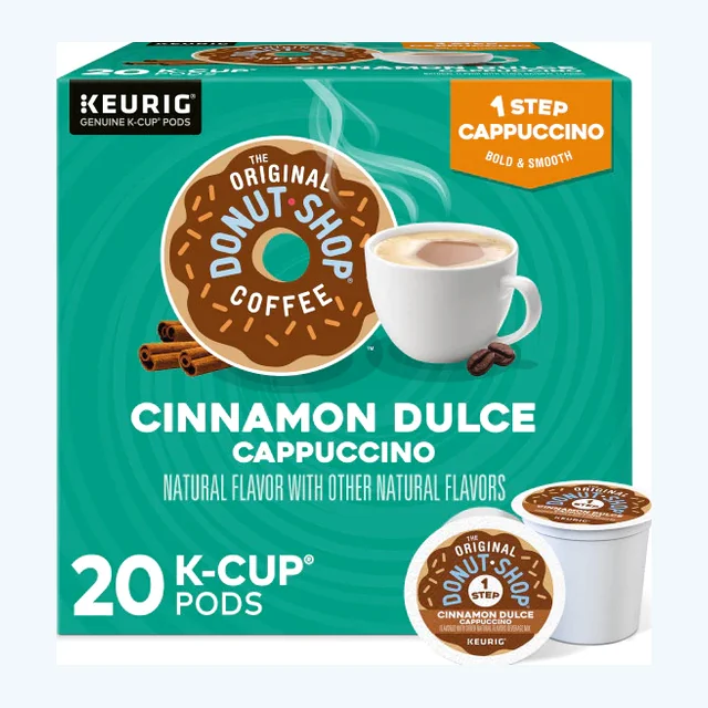 The Original Donut Shop Cinnamon Dulce Cappuccino K-Cups – 20 Count
