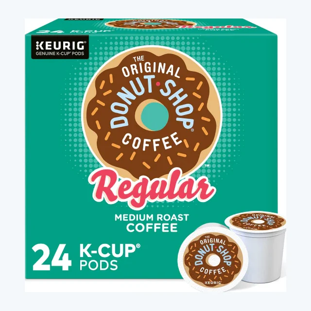 The Original Donut Shop Coffee K-Cups, Medium Roast – 24 Count