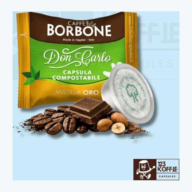 Borbone Oro composteerbare capsules A Modo Mio 100 stuks