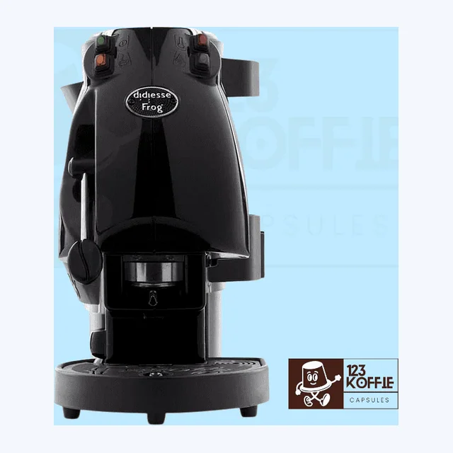 Didiesse Frog Nera ESE 44 mm Koffiepadmachine Italiaanse Espresso met Echte Crema – Zwart Design