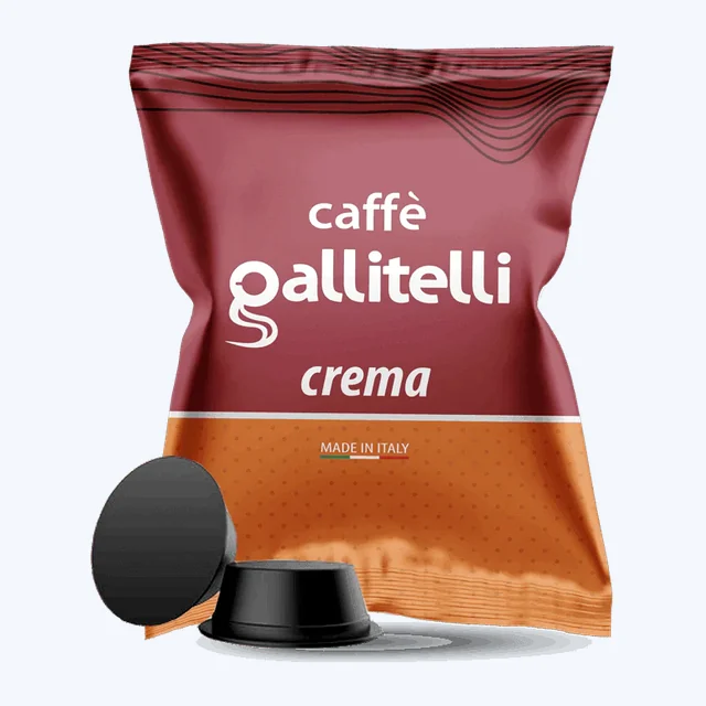 100 Capsule Compatibili Lavazza A Modo Mio – Caffè Gallitelli Miscela Crema