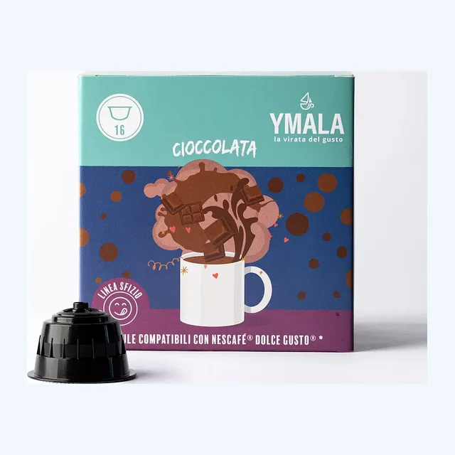 16 Capsule Ymala Cioccolata – Compatibili Dolce Gusto