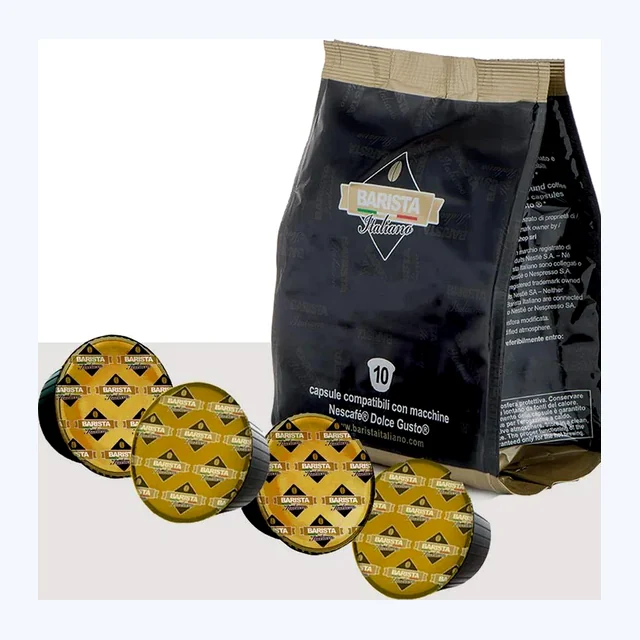 Cremoso Top Espresso - Piazza Di Spagna - Capsule Compatibili Dolce Gusto®