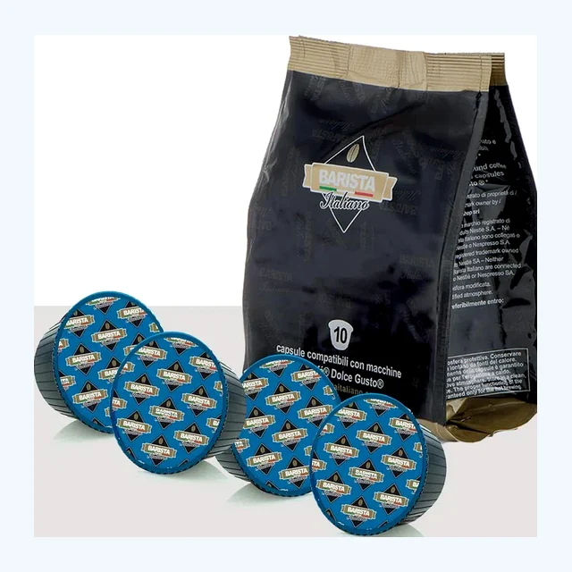 Decaffeinato - Piazza Duomo - Capsule Compatibili Dolce Gusto®