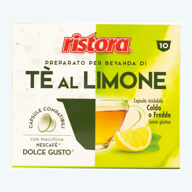 Ristora Tè Limone 10 caps - Capsule Compatibili Dolce Gusto®