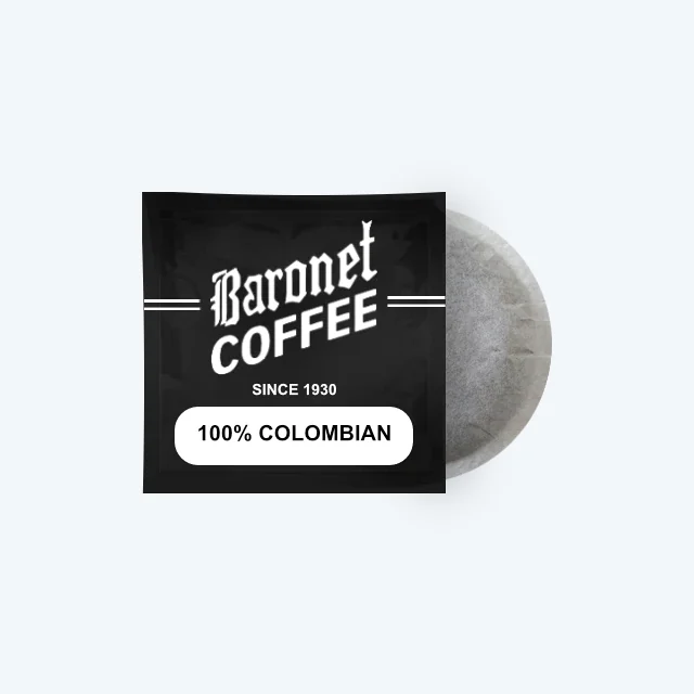 Baronet 100% Colombian Coffee Pods (18)
