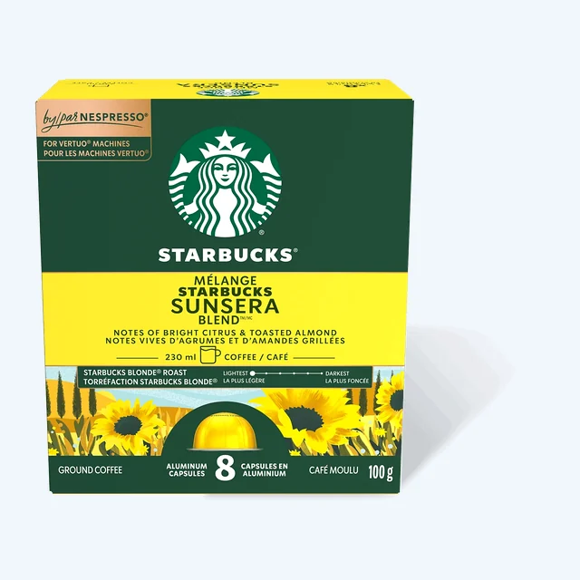 Starbucks Sunsera Blend Vertuo Pods (8)