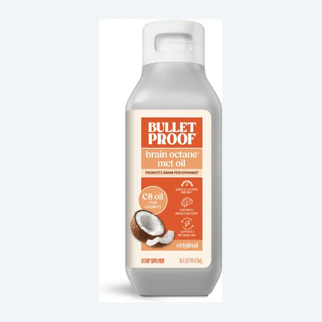 Bulletproof™ Brain Octane® C8 MCT Oil, 16 oz.