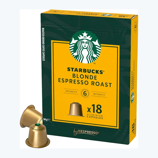 Blonde Espresso Roast Starbucks® by Nespresso® 18 pods