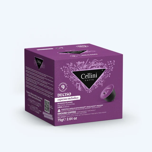 CELLINI DOLCE GUSTO ESPRESSO MELODICO DECISO