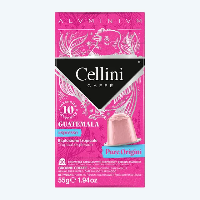 CELLINI Nespresso - GUATEMALA (10 Caps Alluminio)