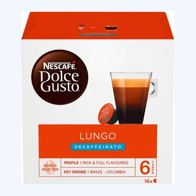 Dolce Gusto LUNGO DECAFF16 Capsules