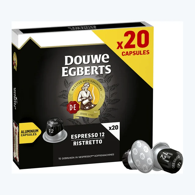 Espresso Ristretto - Douwe Egberts 20 pods for Nespresso®