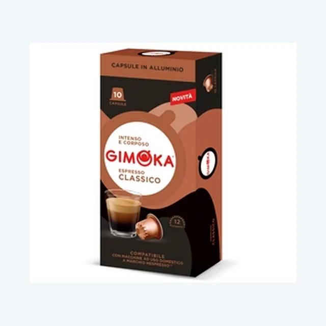 GIMOKA NESPRESSO - ESPRESSO CLASSICO - ALUM. 10CAPS