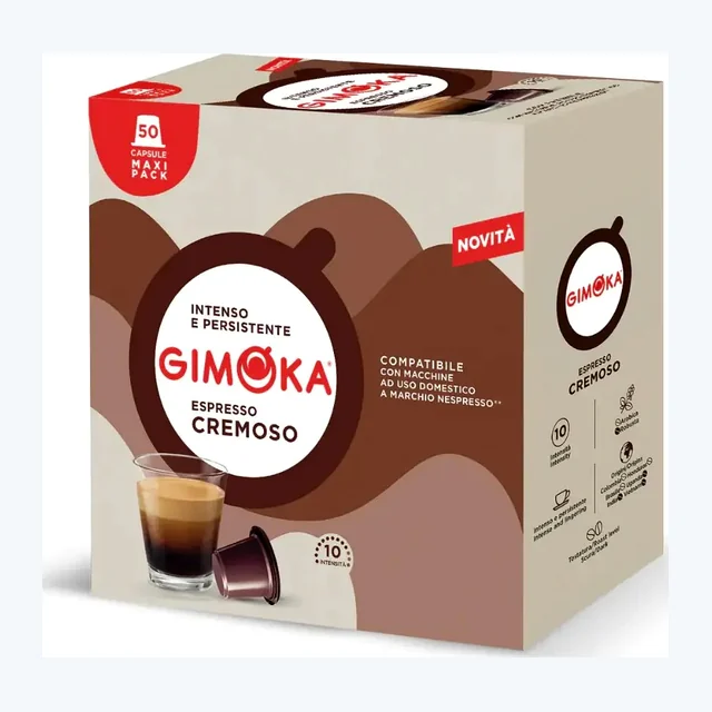 GIMOKA NESPRESSO - ESPRESSO CREMOSO - 50CAPS.