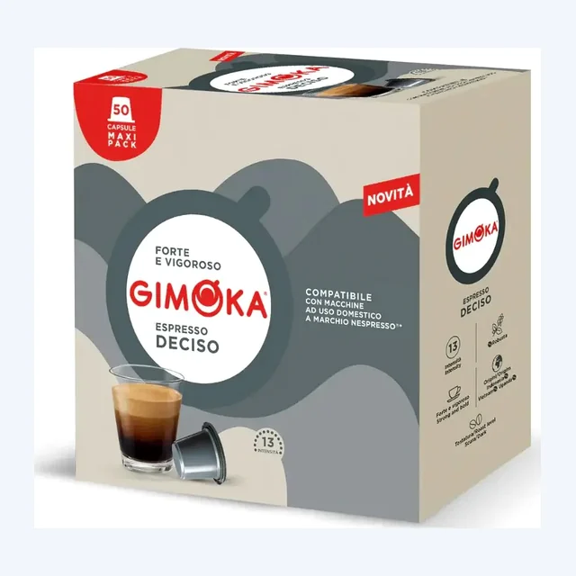 GIMOKA NESPRESSO - ESPRESSO DECISO -50CAPS.