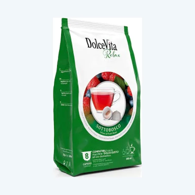 ITALFOODS - Dolce Gusto - tisana foglia - Sottobosco - Conf.8