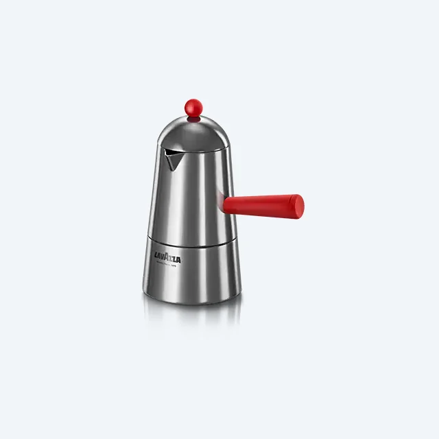 LAVAZZA - Caffettiera Moka - Carmencita Pop Blu 3 tazze - Conf. 1