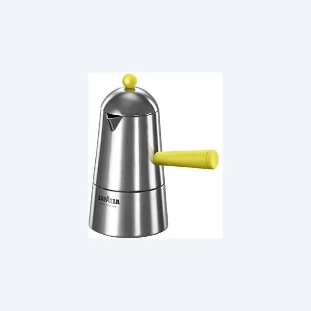 LAVAZZA - Caffettiera Moka - Carmencita Pop Giallo 3 tazze - Conf. 1