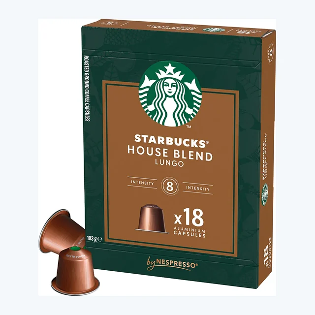 Lungo House Blend Starbucks by Nespresso® 18 pods