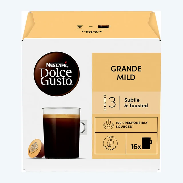 Nescafé Grande Mild  16 pods for Dolce Gusto
