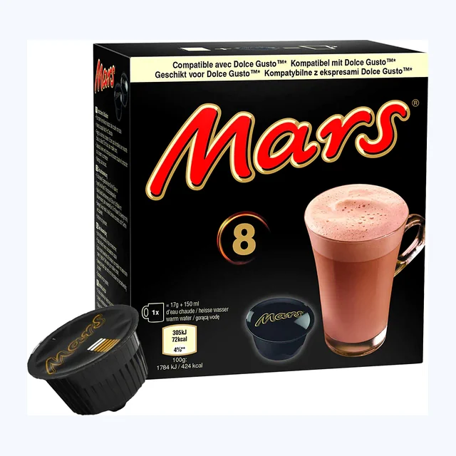 NESCAFE 8CAPS. 120G DOLCE GUSTO MARS CHOCOLATE /