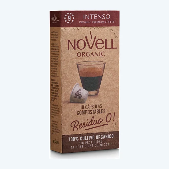NOVELL -Nespresso - ORGANIC INTENSO-10 pc