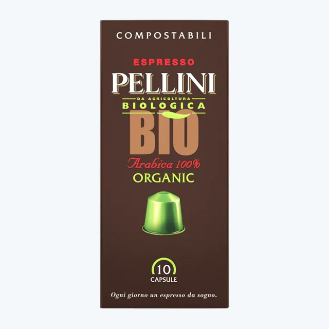 Pellini Bio Arabica compostable Nespresso®*