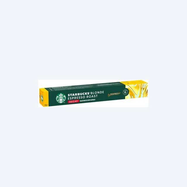 STARBUCKS BLONDE DECAFF NESPRESSO - 10CAPS