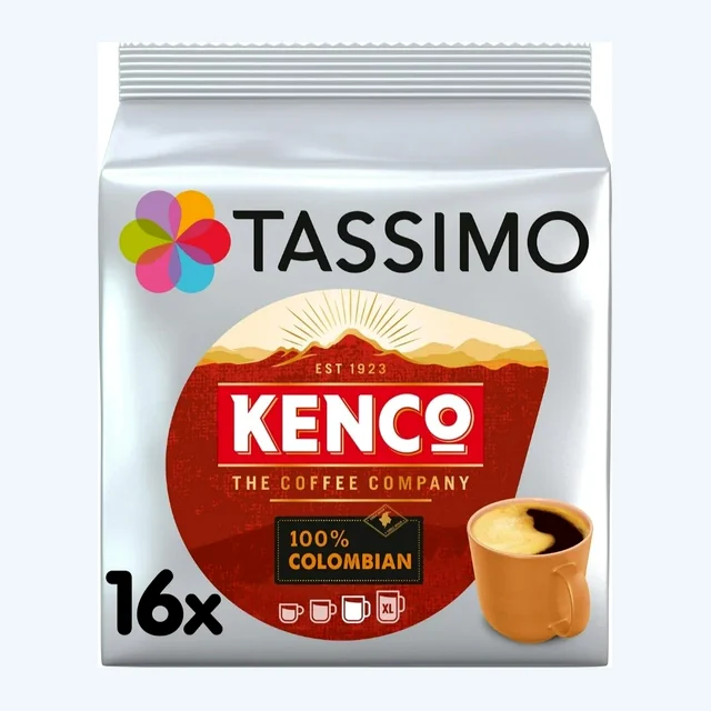 Tassimo 16 Kenco 100% Colombian Pods
