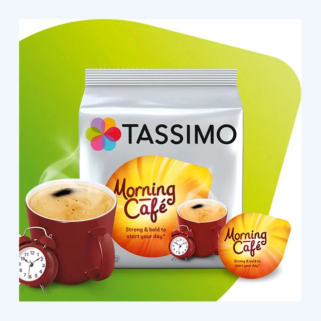 TASSIMO MORNING CAFE STRONG & BOLD - 16 CAPS