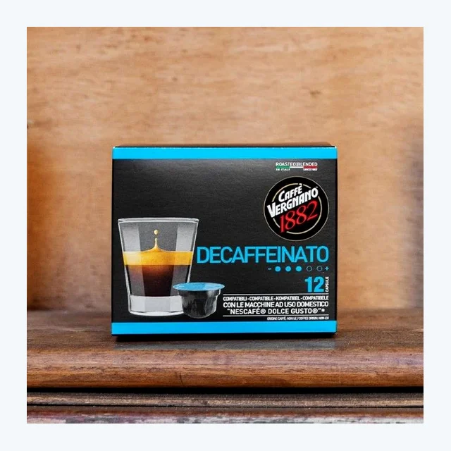 VERGNANO - Dolce Gusto - Decaffeinato - Atlantis Dek - Conf. 12