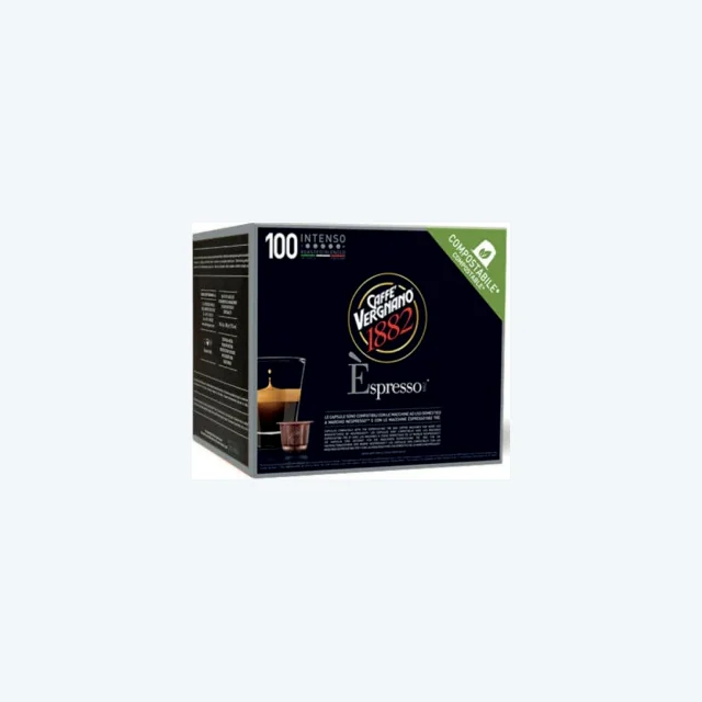 VERGNANO - Nespresso - Caffè - Espresso Intenso Comp. - Conf. 100