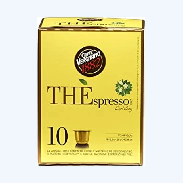VERGNANO - Nespresso - Tè - Tè Earl Grey - Conf. 10