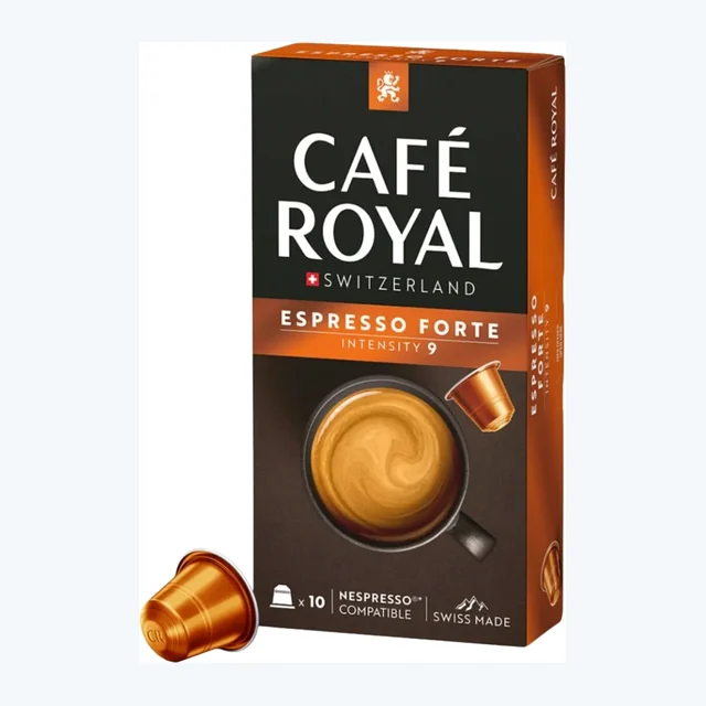 Café Royal Espresso Forte Nespresso® Compatible Coffee Capsules - 10 Pods