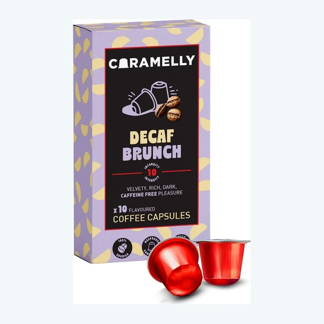 Caramelly Decaf Brunch Coffee Capsules - 10 Pods