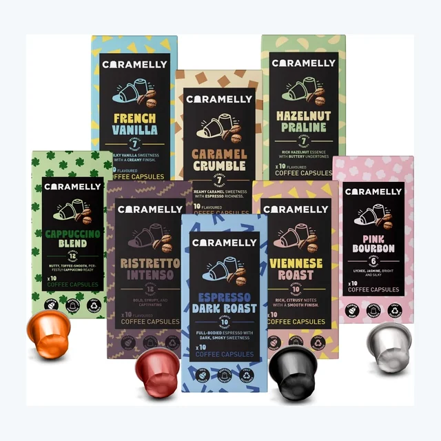 Caramelly Nespresso® Compatible Super Saver Pack - 80 Pods