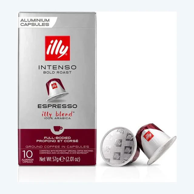 illy Intenso Bold Roast Nespresso® Compatible Coffee Capsules - 10 Pods