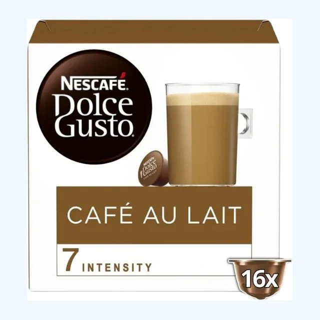 Nescafe Dolce Gusto CAFE AU LAIT Coffee Pods