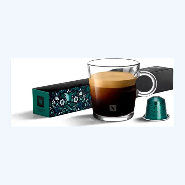 Nespresso® Stockholm Fortissio Lungo Coffee Capsules - 10 Pods