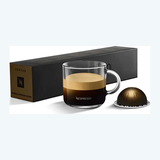 Nespresso® Vertuo Double Espresso Scuro Coffee Capsules - 10 Pods