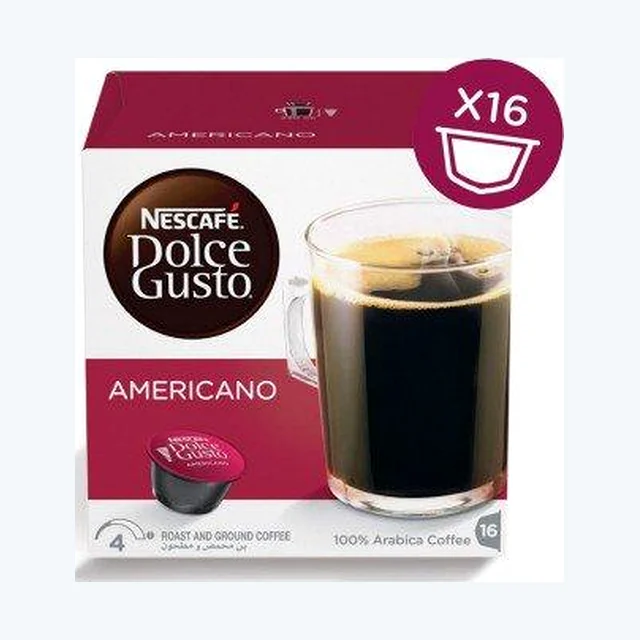 Nescafe Dolce Gusto Americano - 1 Packs (16 Capsules, 16 Cups)
