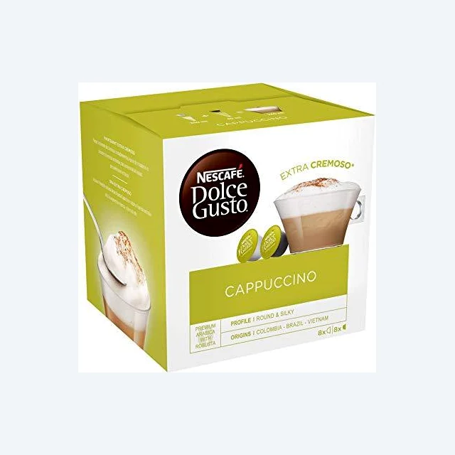 Nescafe Dolce Gusto Cappuccino Extra Cremoso - 1 Pack (16 Capsules)