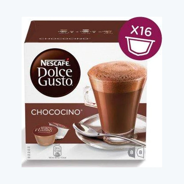 Nescafe Dolce Gusto Chococino - 1 Packs (16 Capsules, 16 Cups)